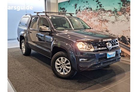 Blue 2020 Volkswagen Amarok Ute Tray TDI550 CORE 4X4