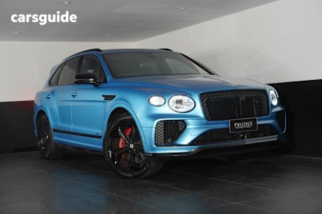 Blue 2024 Bentley Bentayga Wagon S Black Edition