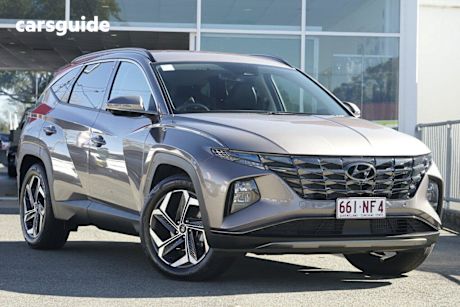 Brown 2023 Hyundai Tucson Wagon Highlander (awd)