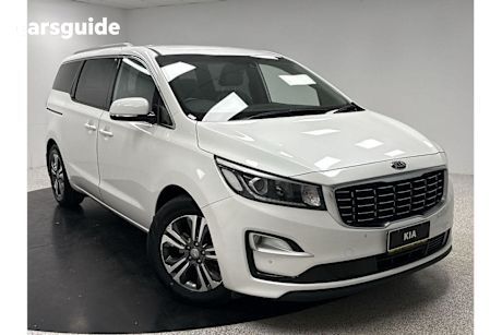 White 2020 Kia Carnival Wagon SLI F