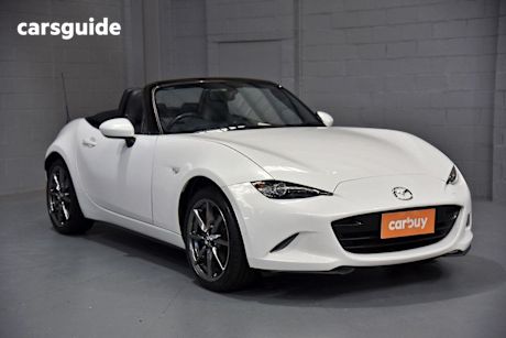 White 2016 Mazda MX-5 Coupe GT R