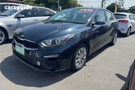 Blue 2021 Kia Cerato Hatchback S
