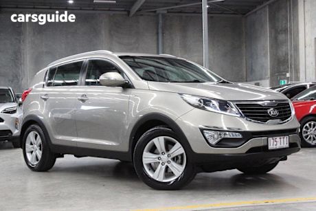 Silver 2013 Kia Sportage Wagon SLI (awd)