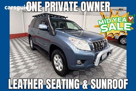 Blue 2013 Toyota Landcruiser Prado Wagon GXL (4X4)
