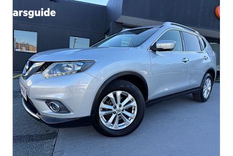 Silver 2016 Nissan X-Trail Wagon ST-L N-Sport SE Black (fwd)