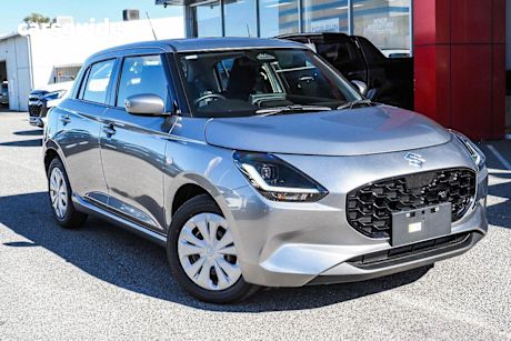 Silver 2025 Suzuki Swift Hatch
