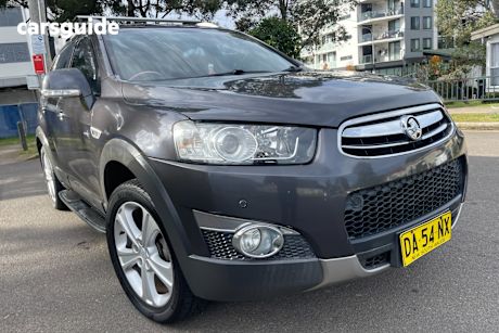 Grey 2012 Holden Captiva Wagon 7 LX (4X4)