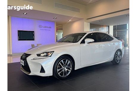 White 2017 Lexus IS Sedan IS200T LUXURY R
