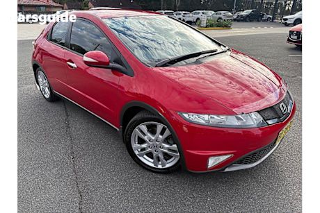 Red 2011 Honda Civic Hatch SI F