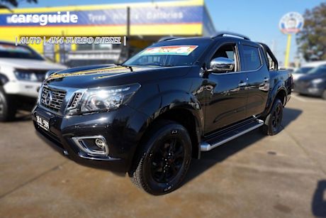 Black 2020 Nissan Navara Dual Cab Pick-up ST-X (4X4) (leather Trim)