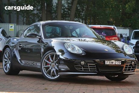 Black 2006 Porsche Cayman Coupe S R