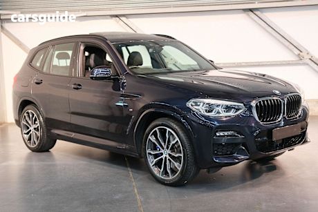 Black 2019 BMW X3 Wagon Xdrive30I M-Sport