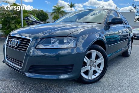 Grey 2010 Audi A3 Hatchback Sportback 1.4 Tfsi Attraction