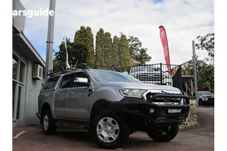 Silver 2017 Ford Ranger Ute Tray XLT 4X4