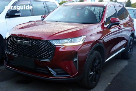 Red 2022 GWM Haval H6 Wagon LUX