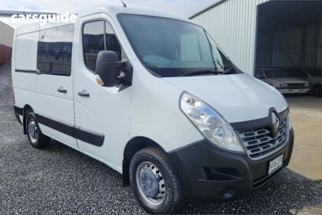 White 2017 Renault Master Van SWB Low