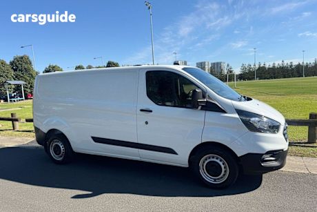 White 2021 Ford Transit Custom Van 340L (lwb)