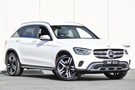 White 2019 Mercedes-Benz GLC300 Wagon 4Matic