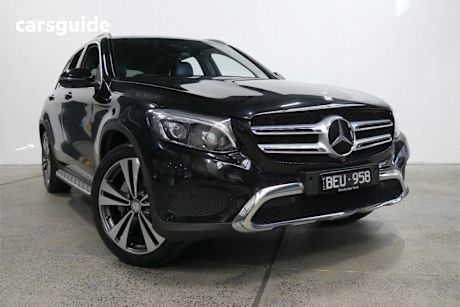 Black 2016 Mercedes-Benz GLC250 Wagon D