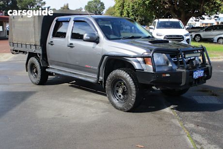 Grey 2011 Holden Colorado Crew Cab Chassis LX (4X4)