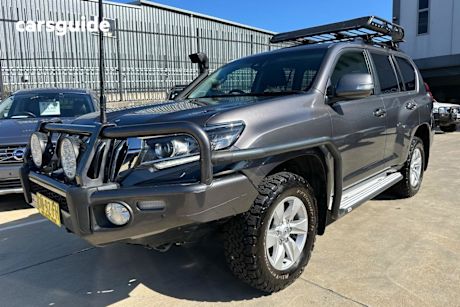 Grey 2017 Toyota Landcruiser Prado Wagon GXL (4X4)