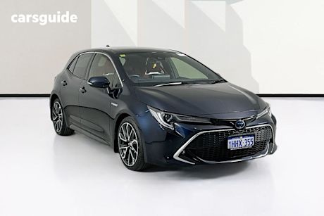Black 2021 Toyota Corolla Hatchback ZR Hybrid