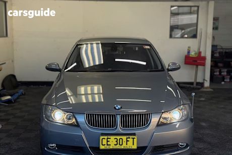 Blue 2006 BMW 3 Sedan