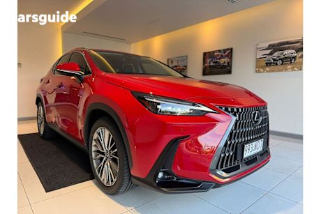 Red 2024 Lexus NX SUV NX350H SPORTS LUXURY 4X4