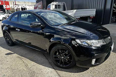 Black 2011 Kia Cerato Coupe Koup SLS