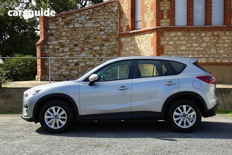 Silver 2014 Mazda CX-5 Wagon