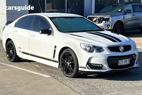 White 2016 Holden Commodore Sedan SS