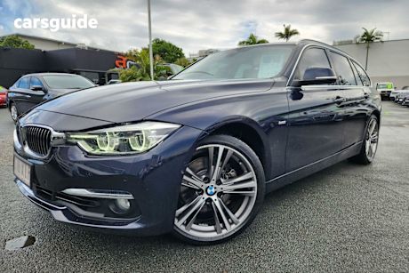 Blue 2016 BMW 330i Wagon Touring Luxury Line
