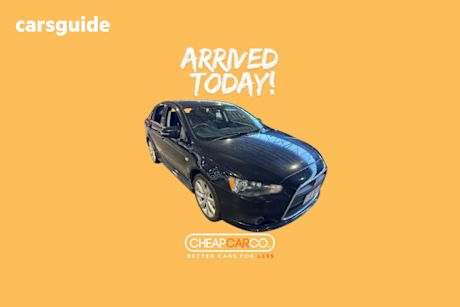 Black 2014 Mitsubishi Lancer Hatchback GSR Sportback