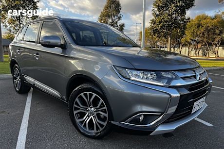 Grey 2016 Mitsubishi Outlander Wagon LS (4X2)