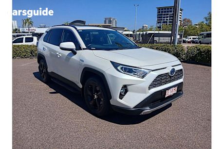 White 2020 Toyota RAV4 Wagon Cruiser AWD Hybrid