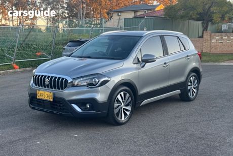 Grey 2017 Suzuki S-Cross Wagon Turbo Prestige