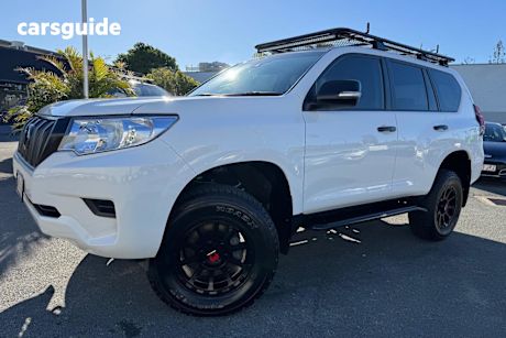 White 2020 Toyota Landcruiser Prado Wagon GX 7 Seat (4X4)