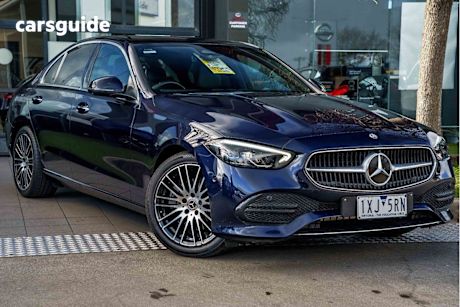 Blue 2023 Mercedes-Benz C-CLASS Sedan C200 EDITION C R