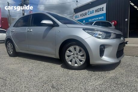Silver 2020 Kia RIO Hatchback S