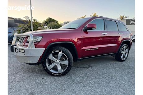 Red 2015 Jeep Grand Cherokee SUV LIMITED 4X4