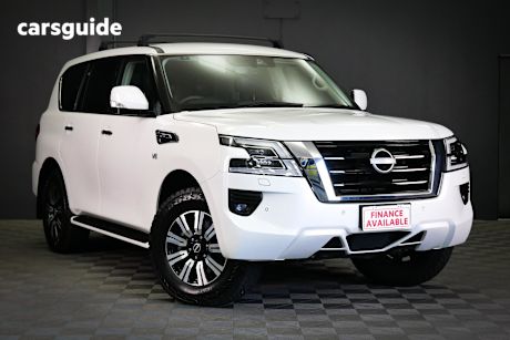 White 2021 Nissan Patrol Wagon TI (4X4)