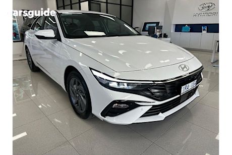 White 2024 Hyundai I30 Sedan HYBRID F