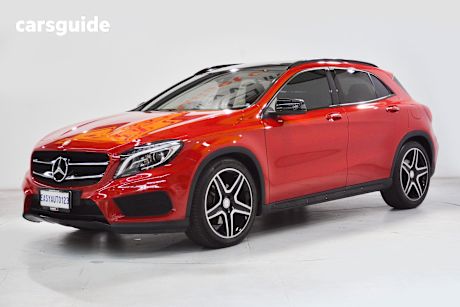 Red 2014 Mercedes-Benz GLA250 Wagon 4Matic