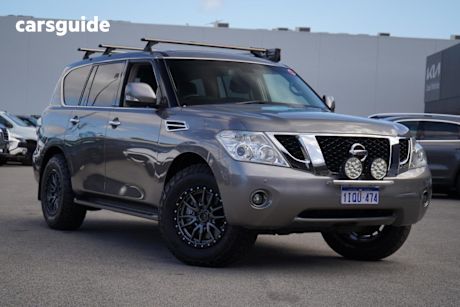 Grey 2014 Nissan Patrol Wagon TI (4X4)