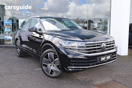 Black 2025 Volkswagen Touareg SUV 170TDI 4WD