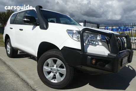White 2021 Toyota Landcruiser Prado Wagon GX 7 Seat