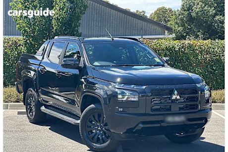 Black 2024 Mitsubishi Triton Double Cab Pick Up GSR (4X4)