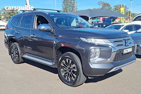 Grey 2021 Mitsubishi Pajero Sport Wagon GLS (4X4) 7 Seat