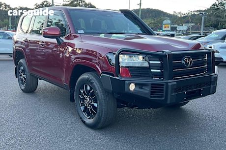 Red 2025 Toyota Landcruiser Wagon GX 4X4