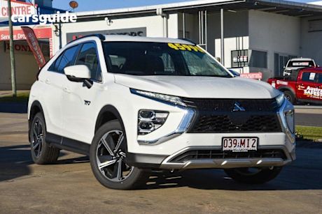 White 2024 Mitsubishi Eclipse Cross Wagon Aspire Phev (awd)